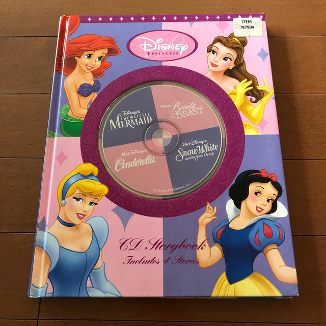 Disney Cd付ディズニープリンセスストーリーブック の通販 By 五本指之介 S Shop ディズニーならラクマ