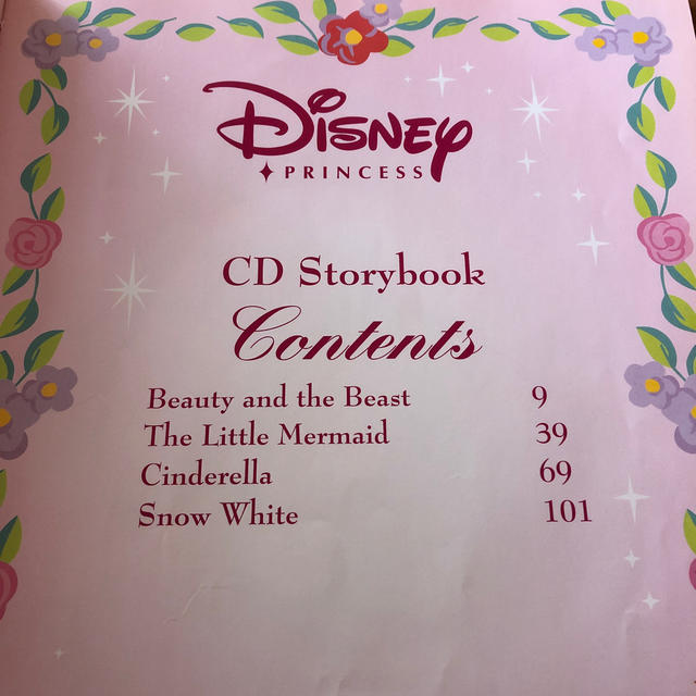 Disney Cd付ディズニープリンセスストーリーブック の通販 By 五本指之介 S Shop ディズニーならラクマ