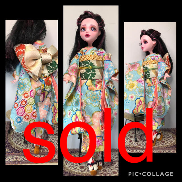 ハンドメイドモンスターハイ♡ドラキュローラ リペイント ooak doll カスタム