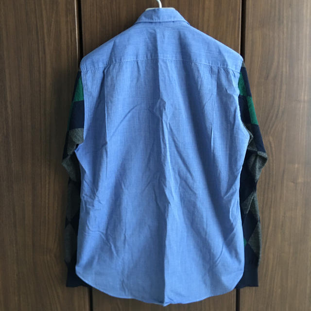 COMME des GARCONS(コムデギャルソン)のCOMME des GARCONS HOMME   ニット切り替えシャツ メンズのトップス(シャツ)の商品写真