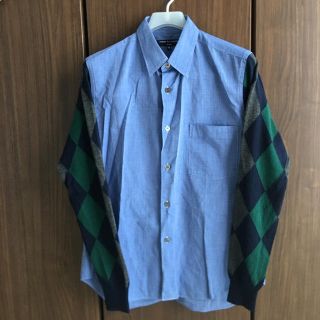 02013● COMME des GARCONS SHIRT 長袖 切り替え