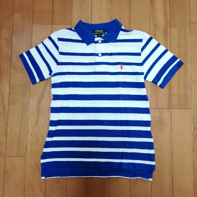 POLO RALPH LAUREN(ポロラルフローレン)のラルフローレン　ポロシャツ　8T 130センチ　140センチ　美品 キッズ/ベビー/マタニティのキッズ服男の子用(90cm~)(Tシャツ/カットソー)の商品写真