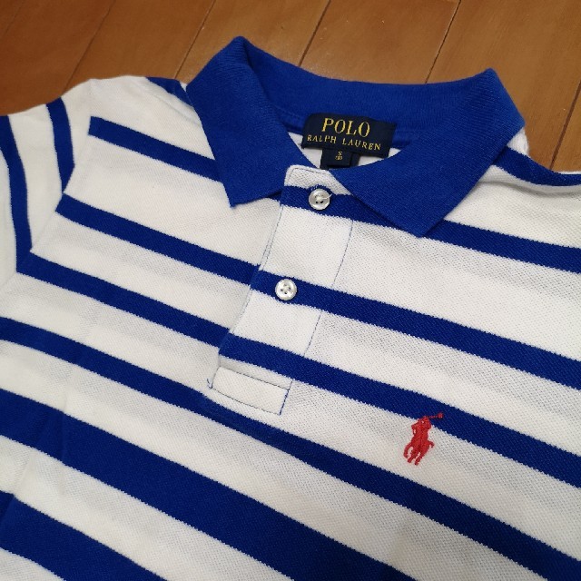 POLO RALPH LAUREN(ポロラルフローレン)のラルフローレン　ポロシャツ　8T 130センチ　140センチ　美品 キッズ/ベビー/マタニティのキッズ服男の子用(90cm~)(Tシャツ/カットソー)の商品写真