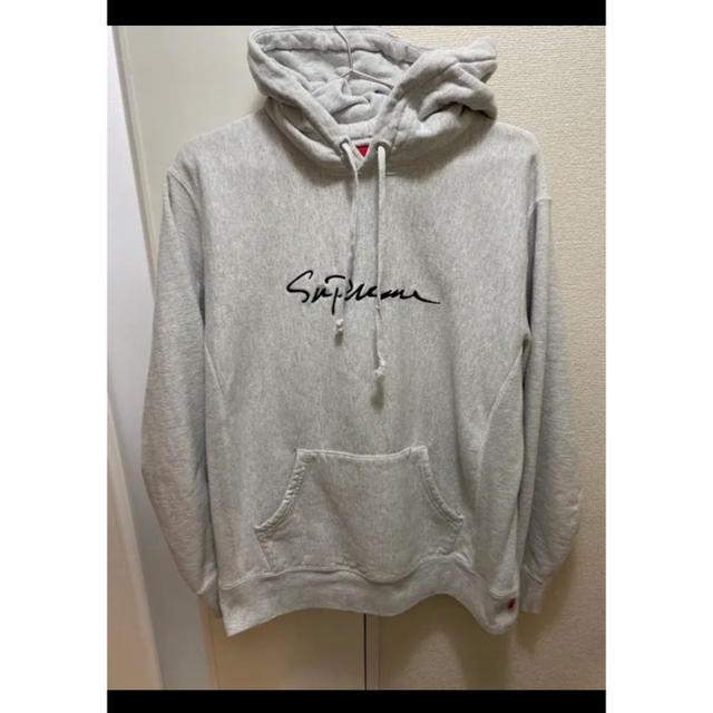 M　18fw Supreme Classic Script Hooded