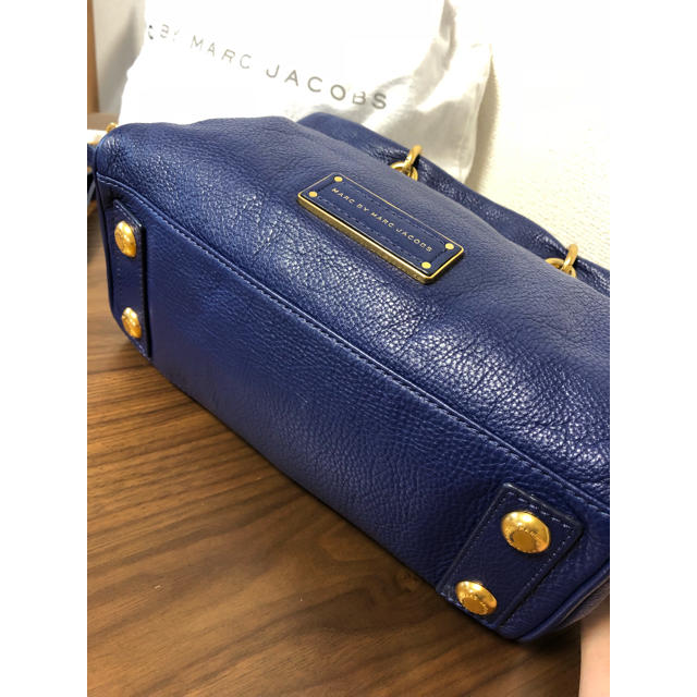 MARC BY MARC JACOBS(マークバイマークジェイコブス)の【美品】マークバイマークジェイコブス  2Wayバック　ブルー レディースのバッグ(ショルダーバッグ)の商品写真