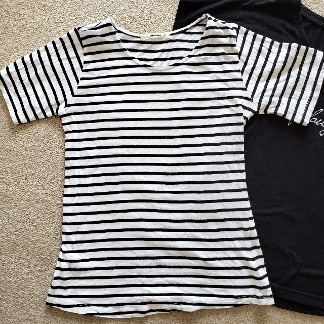 Tシャツ2枚セット レディースのトップス(Tシャツ(半袖/袖なし))の商品写真