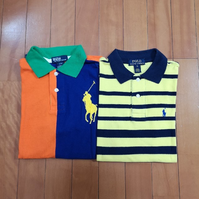 POLO RALPH LAUREN(ポロラルフローレン)のalice様専用　ラルフローレン　ポロシャツ　8T 　美品 キッズ/ベビー/マタニティのキッズ服男の子用(90cm~)(Tシャツ/カットソー)の商品写真