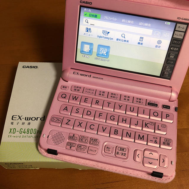 CASIO(カシオ)の電子辞書　CASIO EX-word  XD-G4800 スマホ/家電/カメラのPC/タブレット(その他)の商品写真