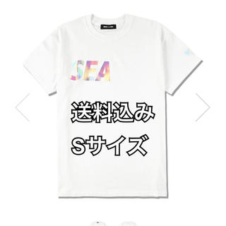 Wind and sea MIDDLE IRIDESCENT Tシャツ　白　S(Tシャツ/カットソー(半袖/袖なし))