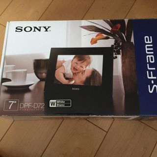 ソニー(SONY)のデジタルフォトフレーム sony DPF-Ｄ72(フォトフレーム)