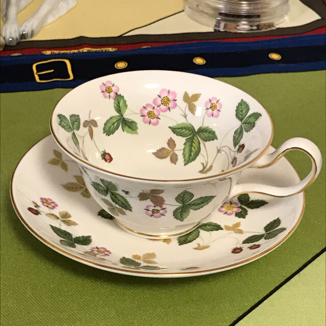 wedgwood ワイルドストロベリー ピオニー 5客