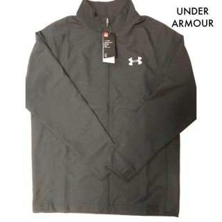 アンダーアーマー(UNDER ARMOUR)のUNDER ARMOUR ジャンパー　ジャンバー　ブルゾン　ブラック　メンズ　M(ブルゾン)