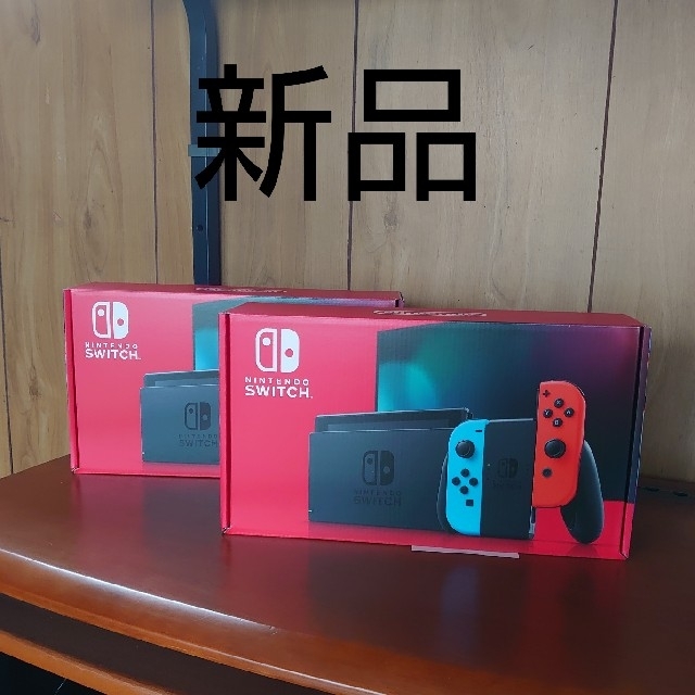 Nintendo Switch - 【最終値下げ】Nintendo Switch ネオン 新型 新品 2台