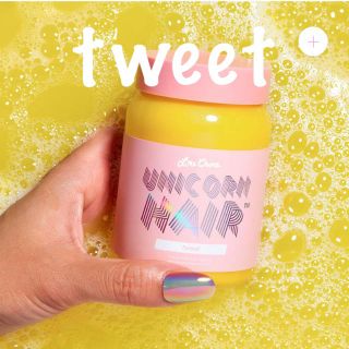 ライムクライム(Lime Crime)の【新品】正規品★LimeCrime ユニコーンヘアー  tweet200ml(カラーリング剤)