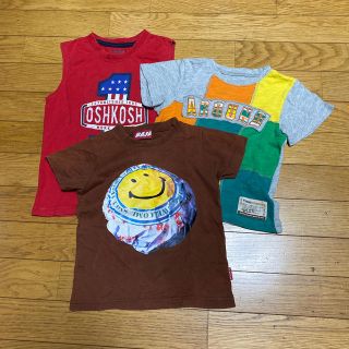 バハ(BAJA)の男児110サイズ　3枚セット(Tシャツ/カットソー)