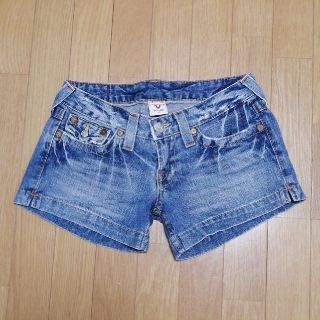 トゥルーレリジョン(True Religion)のTrue Religion　トゥルーレリジョン　デニムショートパンツ　ショーパン(ショートパンツ)