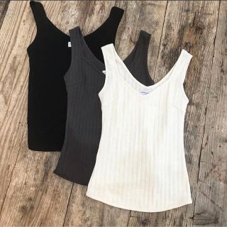 ルームサンマルロクコンテンポラリー(room306 CONTEMPORARY)のroom306  Cotton V Tank Tops(タンクトップ)