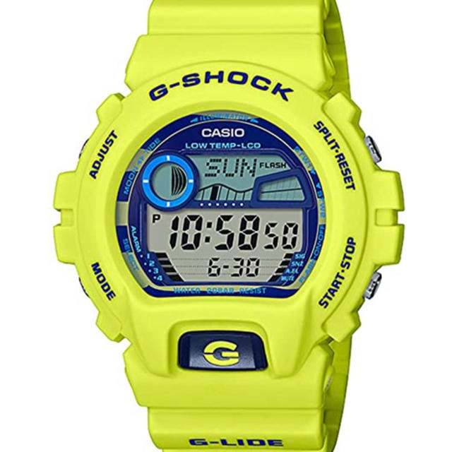 G-SHOCK(ジーショック)の[カシオ]CASIO G-SHOCK Gショック イエロー メンズの時計(腕時計(デジタル))の商品写真