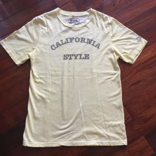 コーエン(coen)のcoen メンズ半袖Tシャツ　XL レモンイエロー(Tシャツ/カットソー(半袖/袖なし))