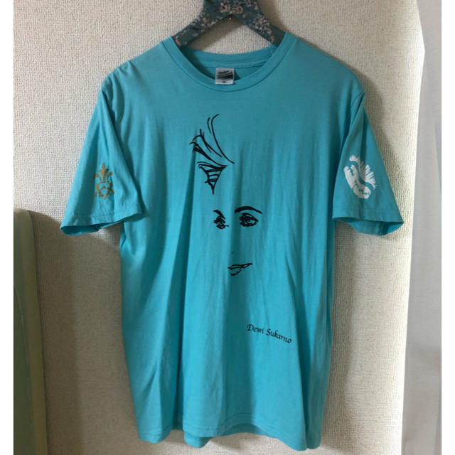 デヴィ夫人 Tシャツ エメラルド M レディースのトップス(Tシャツ(半袖/袖なし))の商品写真