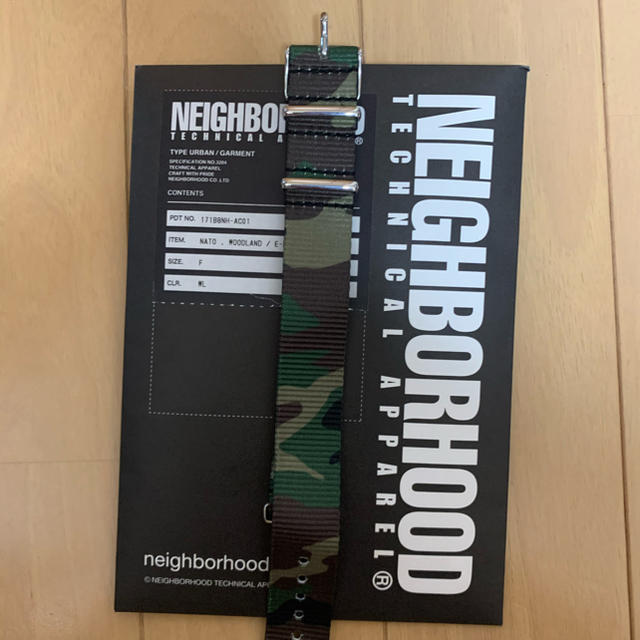 NEIGHBORHOOD(ネイバーフッド)のNEIGHBORHOOD NATO . WOODLAND / E-BELT  メンズの時計(その他)の商品写真