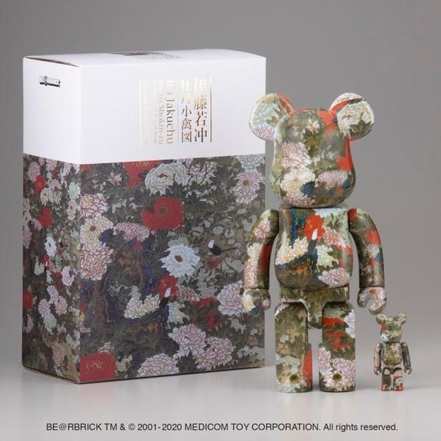【海外輸入】 - TOY MEDICOM 【10個セット】BE@RBRICK 400% & 伊藤若冲「牡丹小禽図」100% その他 【海外輸入】 - TOY MEDICOM 【10個セット】BE@RBRICK 400% & 伊藤若冲「牡丹小禽図」100% その他