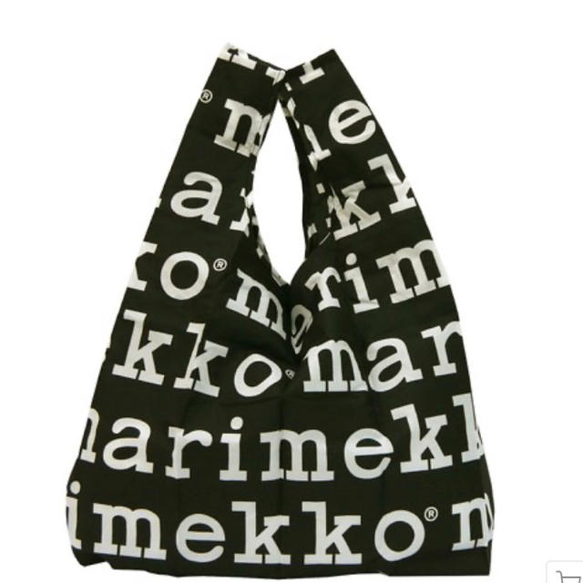 marimekko(マリメッコ)の【新品】marimekko マリメッコ エコバッグ マリロゴ レディースのバッグ(エコバッグ)の商品写真