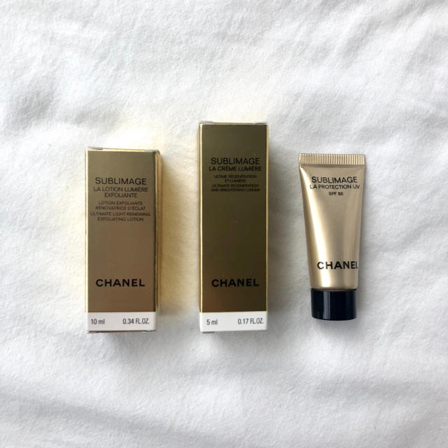 CHANEL(シャネル)のCHANEL サンプル3点 コスメ/美容のキット/セット(サンプル/トライアルキット)の商品写真