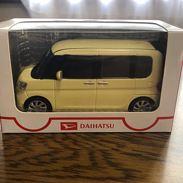 ダイハツ(ダイハツ)のDAIHATSU タント　プルバックカー エンタメ/ホビーのおもちゃ/ぬいぐるみ(ミニカー)の商品写真