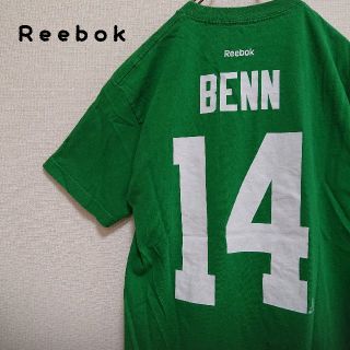 リーボック(Reebok)のリーボック  Reebok Tシャツ バックプリント 古着  NHL(Tシャツ/カットソー(半袖/袖なし))