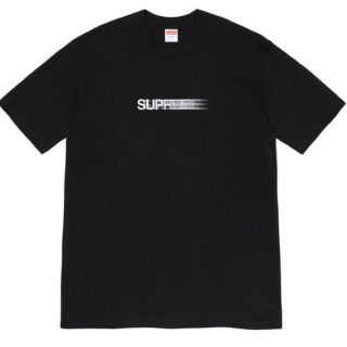 シュプリーム(Supreme)のSupreme Motion Logo Tee L BLACK 黒(Tシャツ/カットソー(半袖/袖なし))