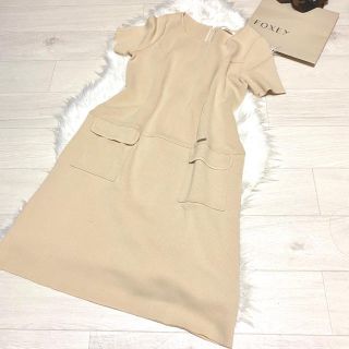 ルネ(René)のルネ 【美品】とっても上品なワンピース(ひざ丈ワンピース)