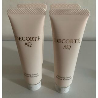 コスメデコルテ(COSME DECORTE)のAQ ウォッシング クリーム31gミニサイズ ４本 124g 5000円(洗顔料)