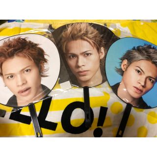 カトゥーン(KAT-TUN)の上田竜也うちわ(アイドルグッズ)