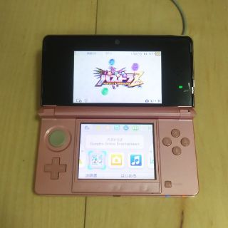 ニンテンドー3DS(ニンテンドー3DS)のNintendo 3DS ピンク 本体のみ(携帯用ゲーム機本体)