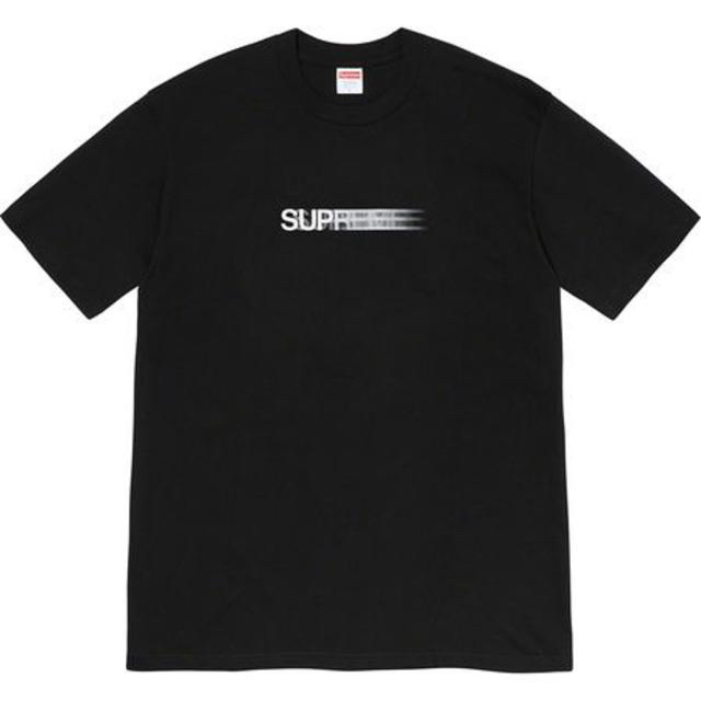 Supreme(シュプリーム)の【黒M 高評価 翌日発送】 Supreme Motion Logo Tee メンズのトップス(Tシャツ/カットソー(半袖/袖なし))の商品写真