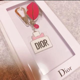 ディオール(Dior)のdior キーチャーム　バースデーギフト(キーホルダー)