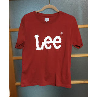 リー(Lee)のお値下げ　Lee　Tシャツ　赤　レッド(Tシャツ/カットソー(半袖/袖なし))