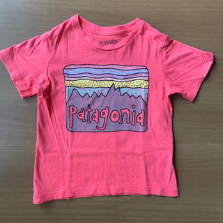 パタゴニア(patagonia)のpatagonia Tシャツ キッズ 2T ピンク(Tシャツ/カットソー)