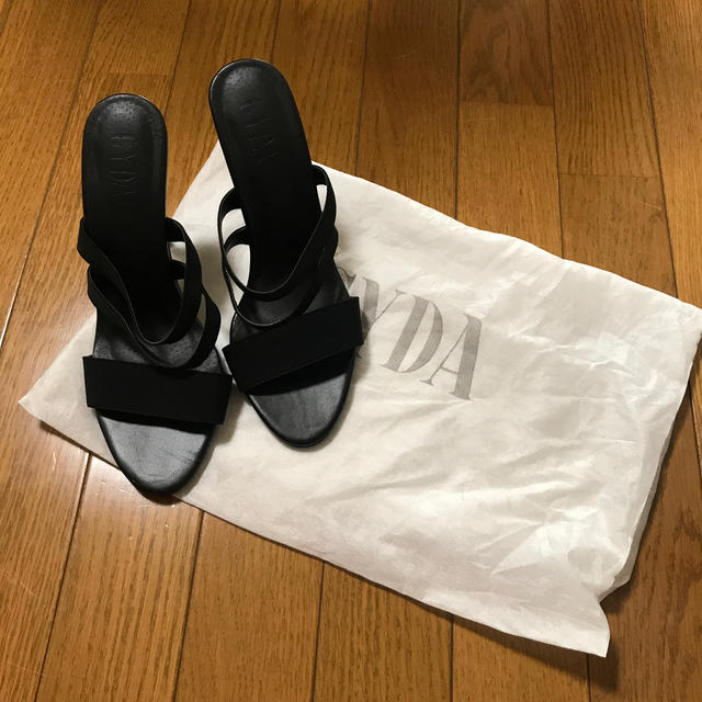 GYDA(ジェイダ)のGYDA サンダル BLK レディースの靴/シューズ(サンダル)の商品写真