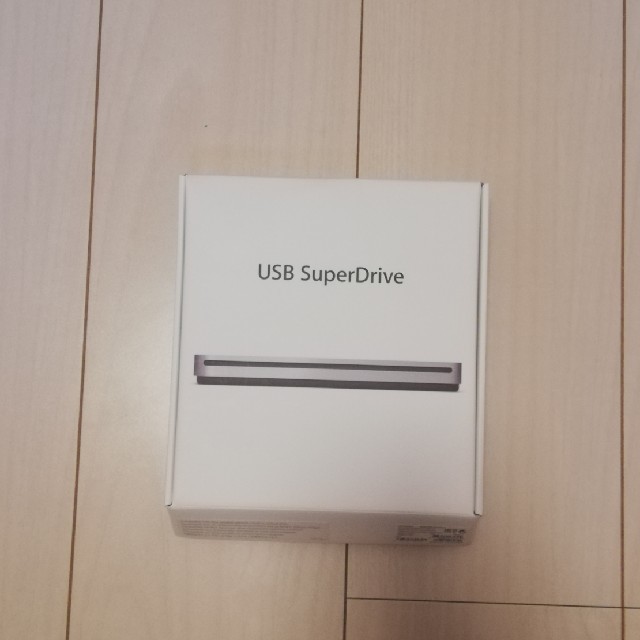 Apple(アップル)のapple USB SuperDrive スマホ/家電/カメラのテレビ/映像機器(DVDプレーヤー)の商品写真