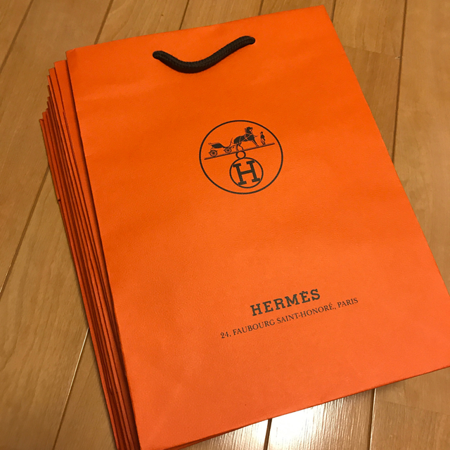 Hermes(エルメス)のHERMES 紙バック10枚セット レディースのバッグ(ショップ袋)の商品写真