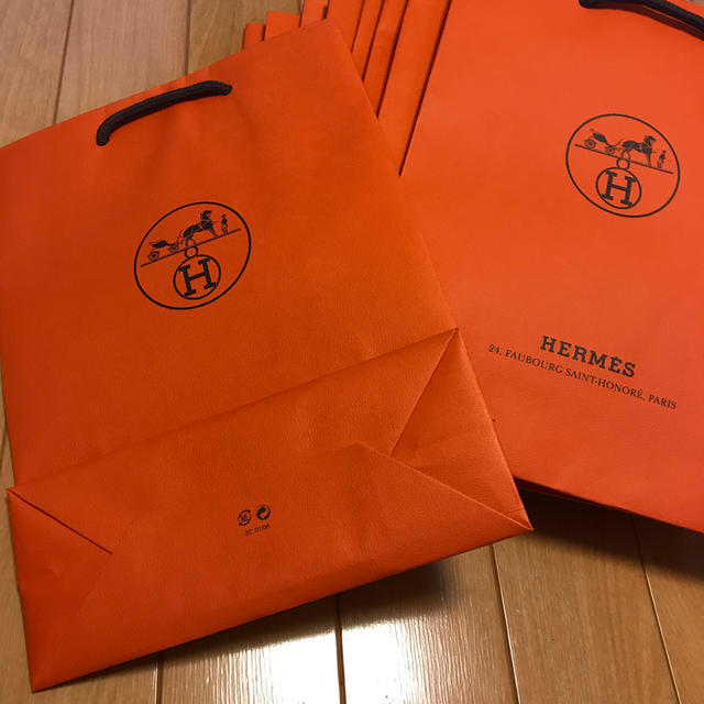 Hermes(エルメス)のHERMES 紙バック10枚セット レディースのバッグ(ショップ袋)の商品写真