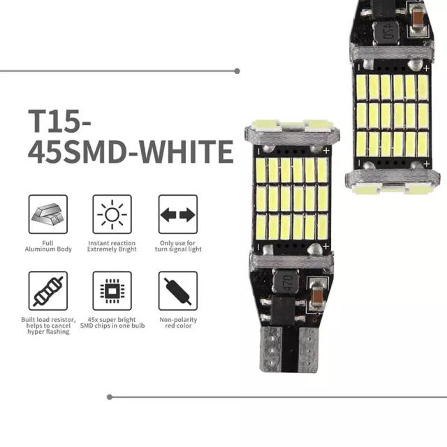 LEDバックランプ、LEDバックライトT10 T16 LEDバルブ 4個セット 自動車/バイクの自動車(汎用パーツ)の商品写真