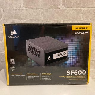 新品未使用 Corsair SF600 Platinum SFX電源(PCパーツ)