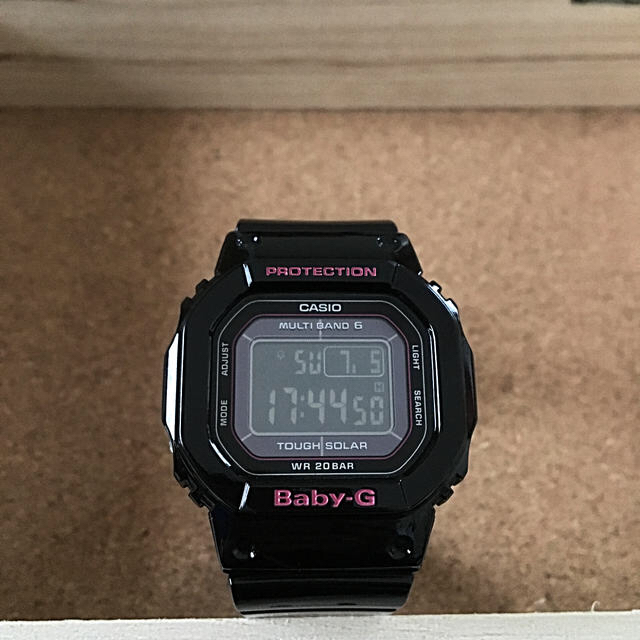 電波ソーラー 腕時計 CASIO Baby-G bgd-5000 ブラック