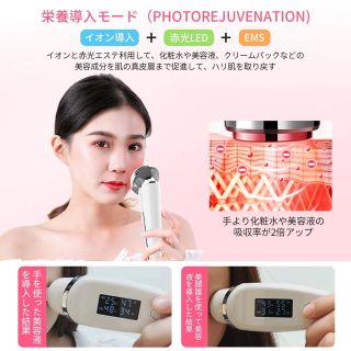 Blancheurose 超音波美顔器　イオン導入器