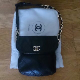 シャネル(CHANEL)のクーポンセール！美品レア正規品★シャネル★ヴィンテージ太チェーンポーチ     (ボディバッグ/ウエストポーチ)