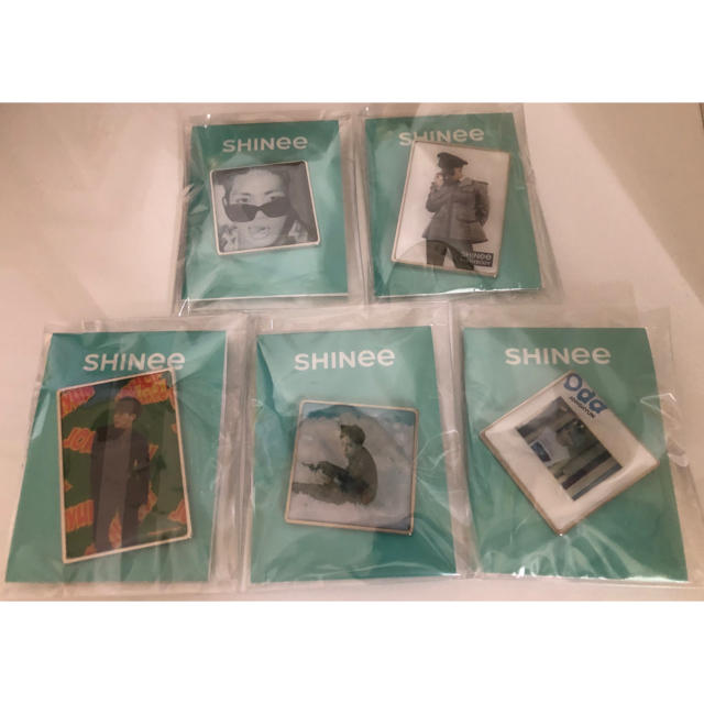 SHINee ジョンヒョン SM公式 グッズ ヒストリー ピンバッジ バッチ