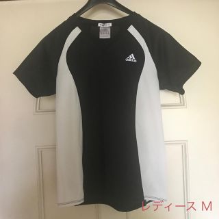 アディダス(adidas)のアディダス レディース Tシャツ M(Tシャツ(半袖/袖なし))